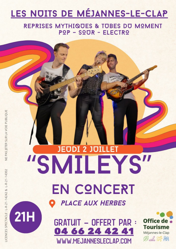 Concert Smileys_Méjannes-le-Clap