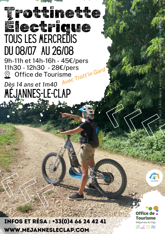 Balade en trottinette électrique_Méjannes-le-Clap Balade en trottinette électrique_Méjannes-le-Clap