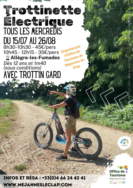 Balade en trottinette électrique_Méjannes-le-Clap Balade en trottinette électrique_Méjannes-le-Clap