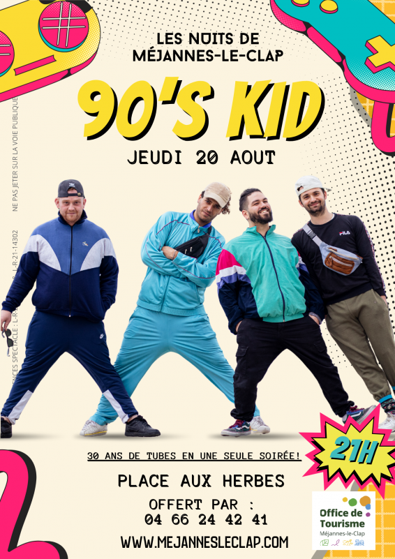 Concert du groupe 90's kid_Méjannes-le-Clap Concert du groupe 90's kid_Méjannes-le-Clap