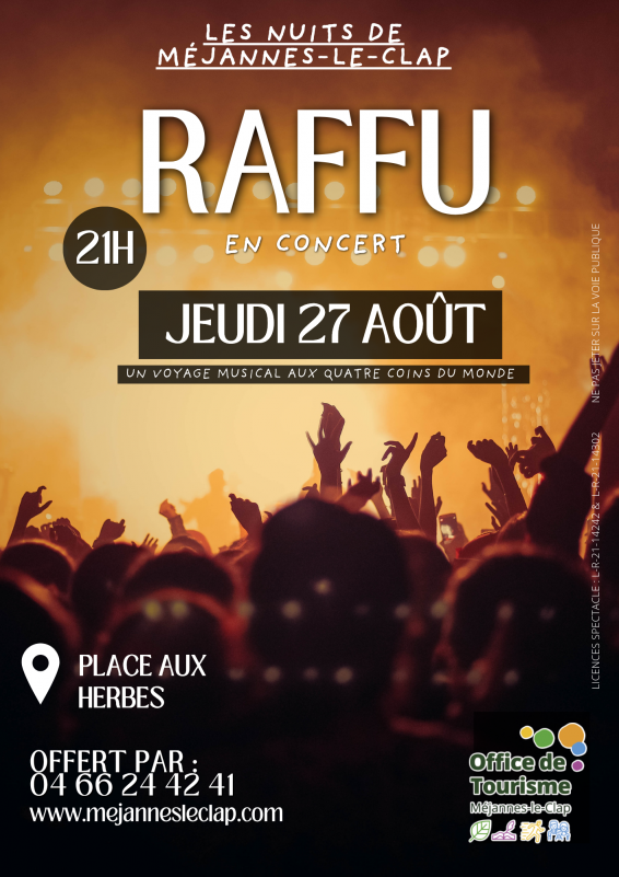 Raffu en concert_Méjannes-le-Clap