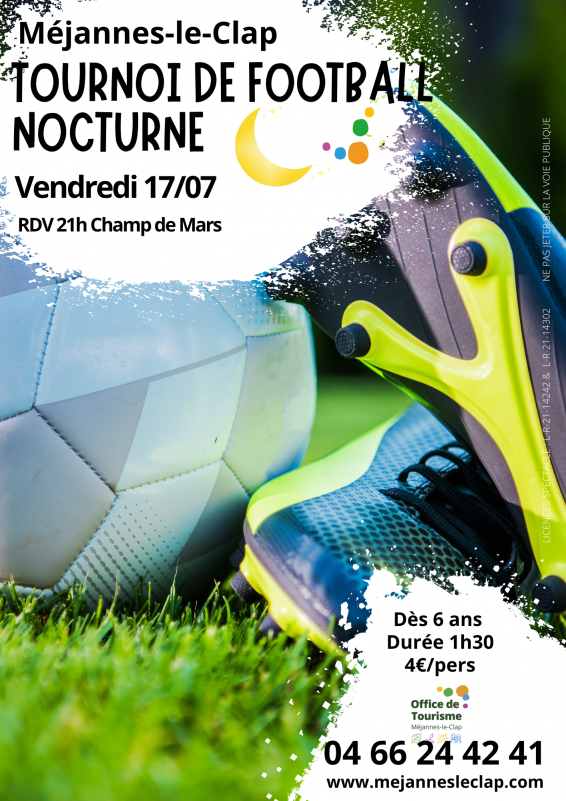 Tournoi de football nocture_Méjannes-le-Clap