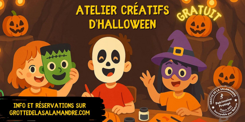 Ateliers halloween salamandre