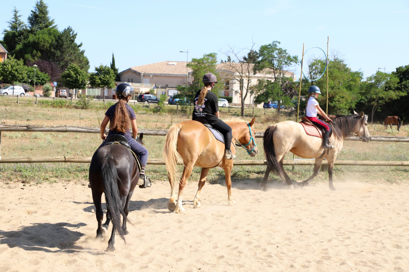 Stages de poneys/chevaux_Méjannes-le-Clap