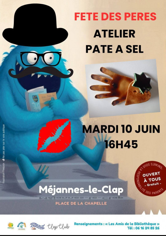 Atelier pate à sel spécial 